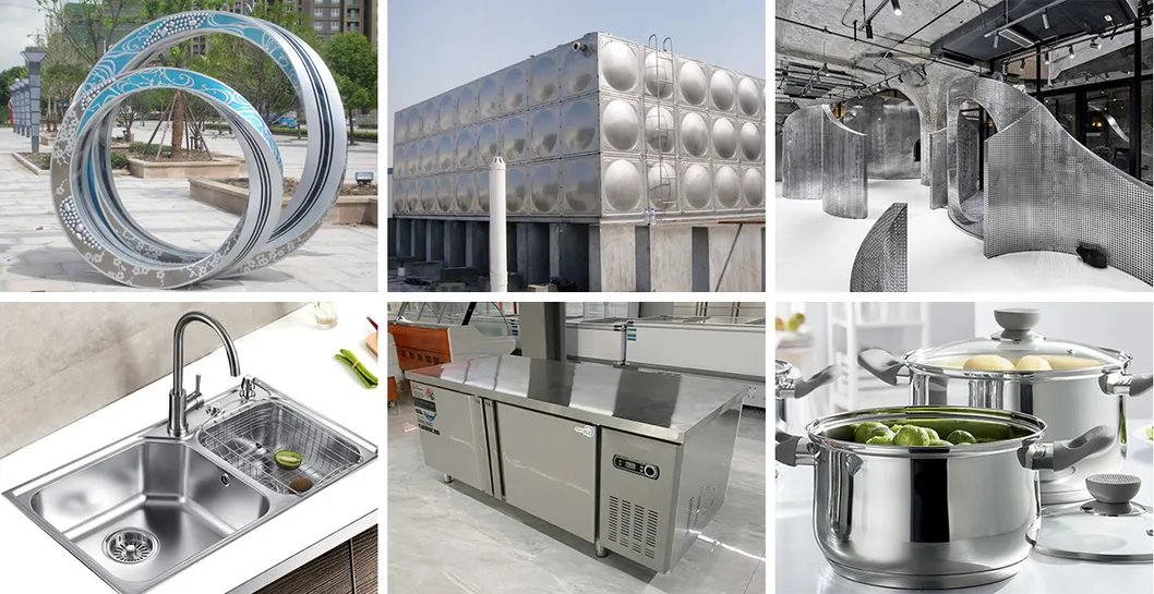 2b Ba No. 1 No. 4 8K 304ステンレス鋼板 耐腐蝕耐久性のある表面 0