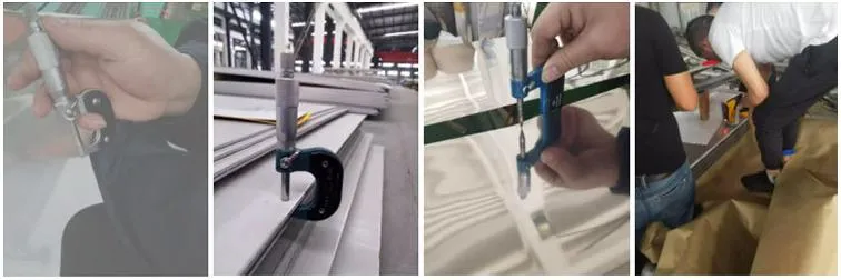 AISI ASTM 2b/Ba/No. 4hl/8K/No.1 ステンレス鋼板 201 304 304L 316 316L 309S 310S 美観用 2