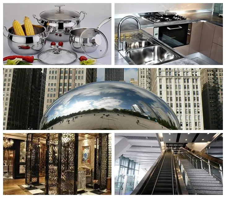 Ba/2b/No.1/No.3/No.4/8K/Hl/2D 表面 316 ステンレス鋼コイル、様々な用途向け 1