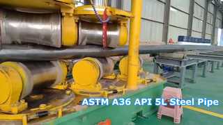 石油ガスプロジェクト用炭素鋼溶接管 ASTM A36 API 5L 大径鋼管