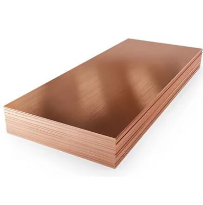 ASTM/JIS/GB Standard Pure Copper Plate Sheets 1mm-3mm Thickness Bright Surface T1 T2 T3 Brass Plate 99% Pure Copper for Industrial & Decorative Applications